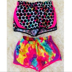 Set of 2 athletic shorts